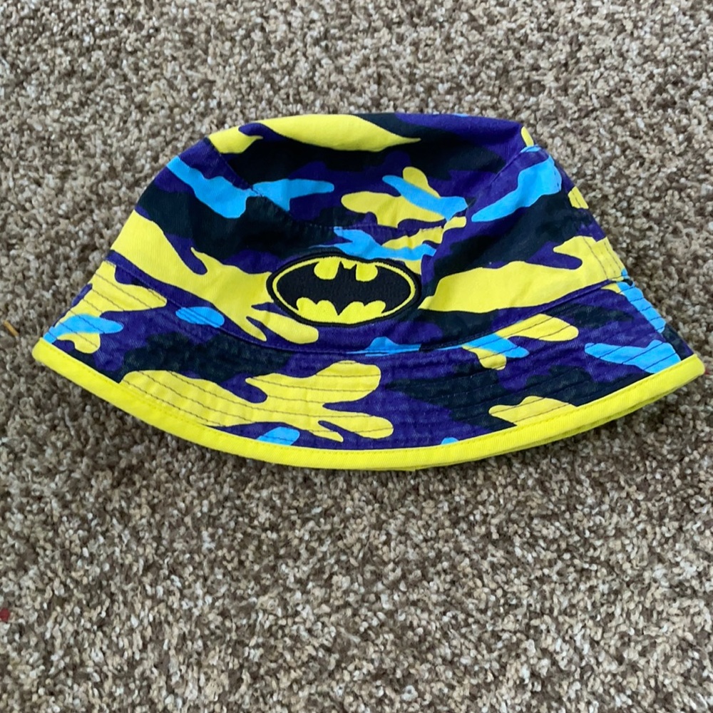 Boys Batman Camo Bucket Hat